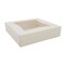 9 x 9 x 2.5" White Bakery Boxes with Window Pastry Boxes for Cakes, Cookies and Desserts